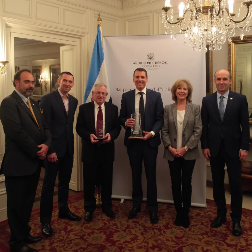 Reconocimiento en la Cámara de Comercio